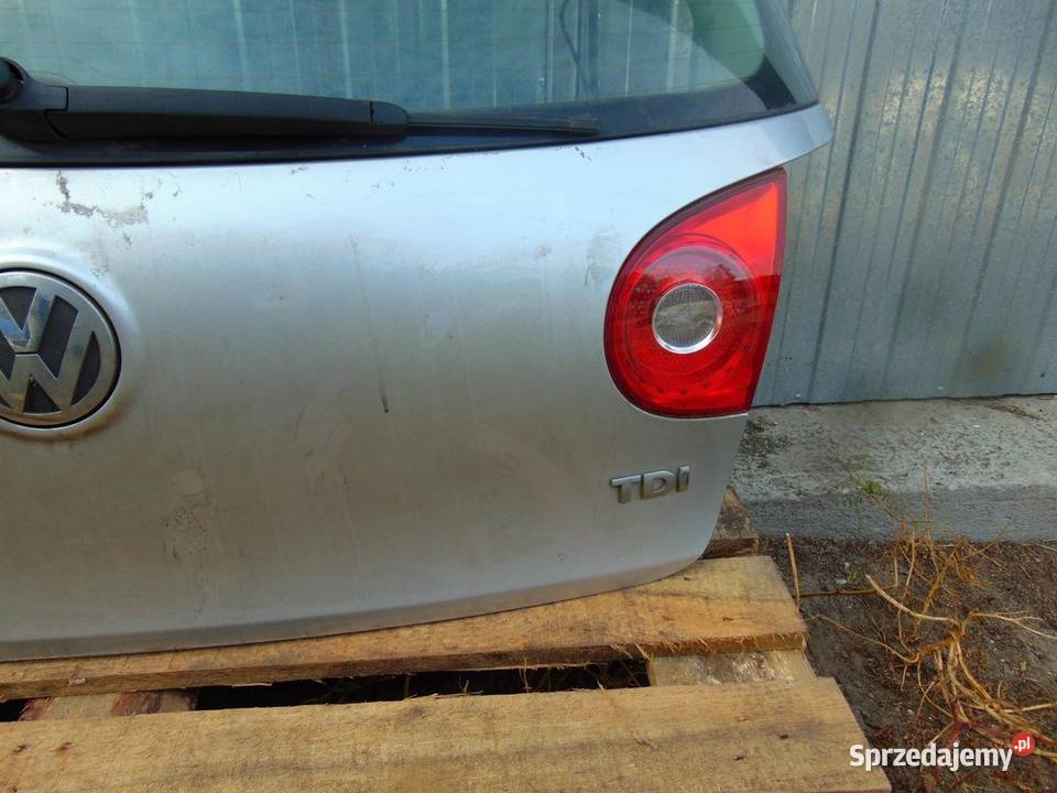 KLAPA TYLNA SZYBA VW GOLF V