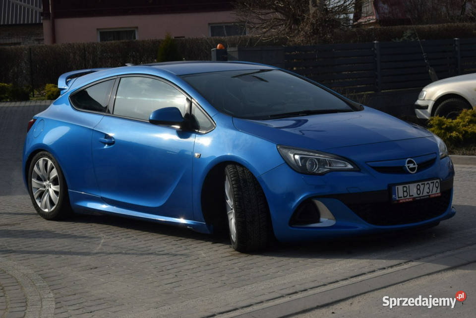 Opel Astra OPC 20T Super Stan Niski Przebieg J podkarpackie Majdan Sieniawski