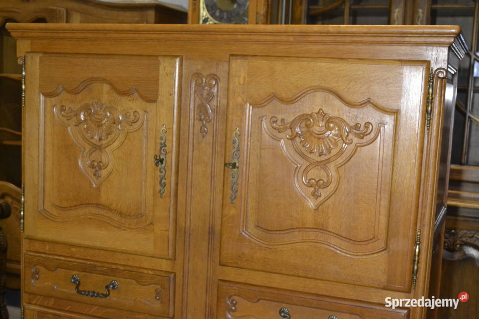 komoda pomocnik ludwikowski dąb Meble Będzin