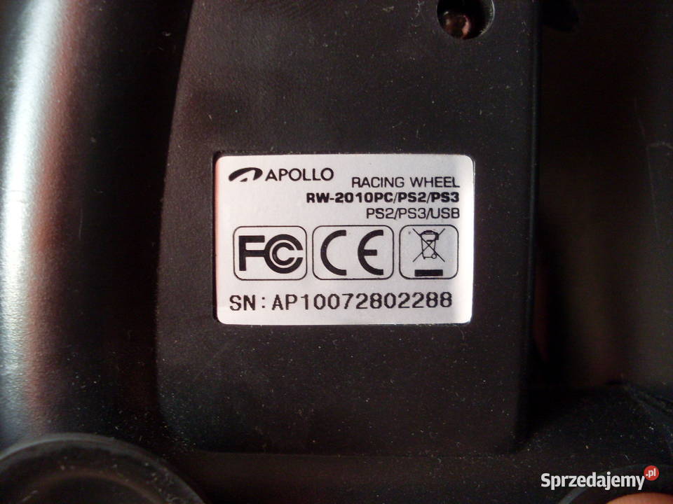 Kierownica apollo monte carlo RW2010 do konsoli Łańcut