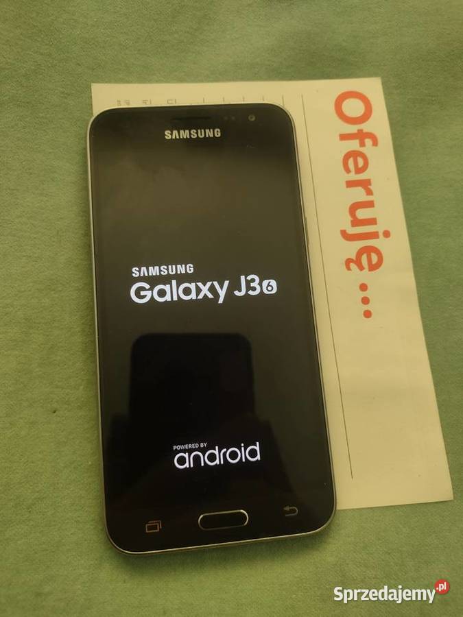 Samsung j 3 6 czarny sprawny bez rysek Samsung Warszawa sprzedam
