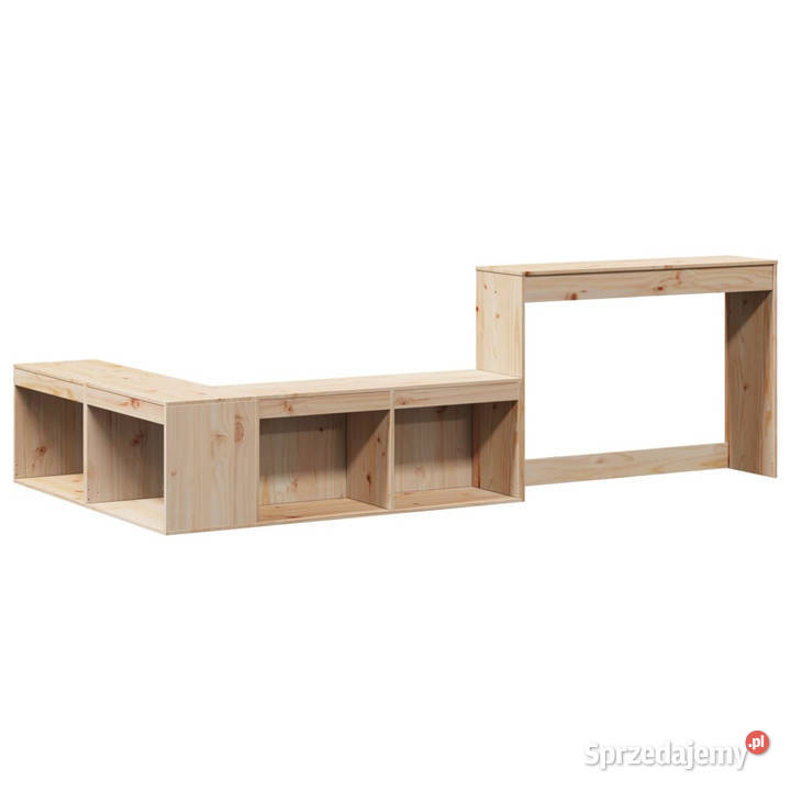 Szafka nocna z biurkiem 232x112x75 lite drewno mazowieckie Warszawa sprzedam