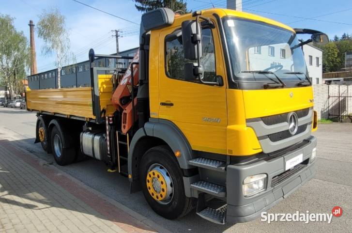 Mercedes Axor 2529 6x2 Nowy Kiper Wywrotka 3str podgrzewane lusterka boczne sprzedam