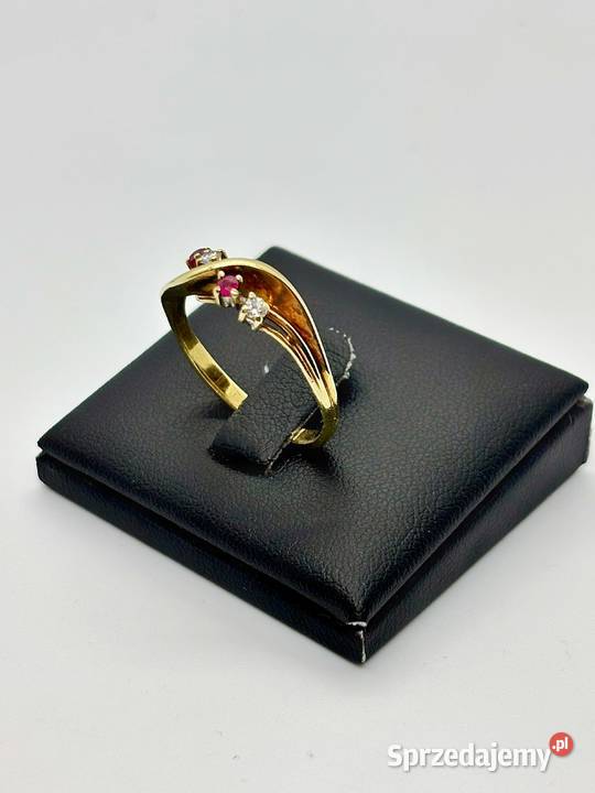 Złoty pierścionek pr 585 310g Rozmiar 22 z złoto Elbląg sprzedam