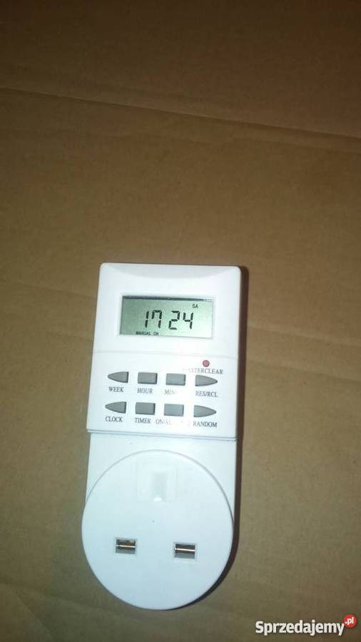 Programator elektroniczny czasowy LCD 7 dni 24h