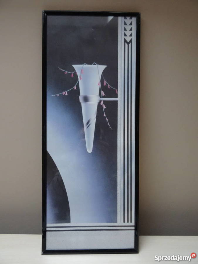 Reprodukcja obraz obrazek 21 x 51 Warszawa sprzedam