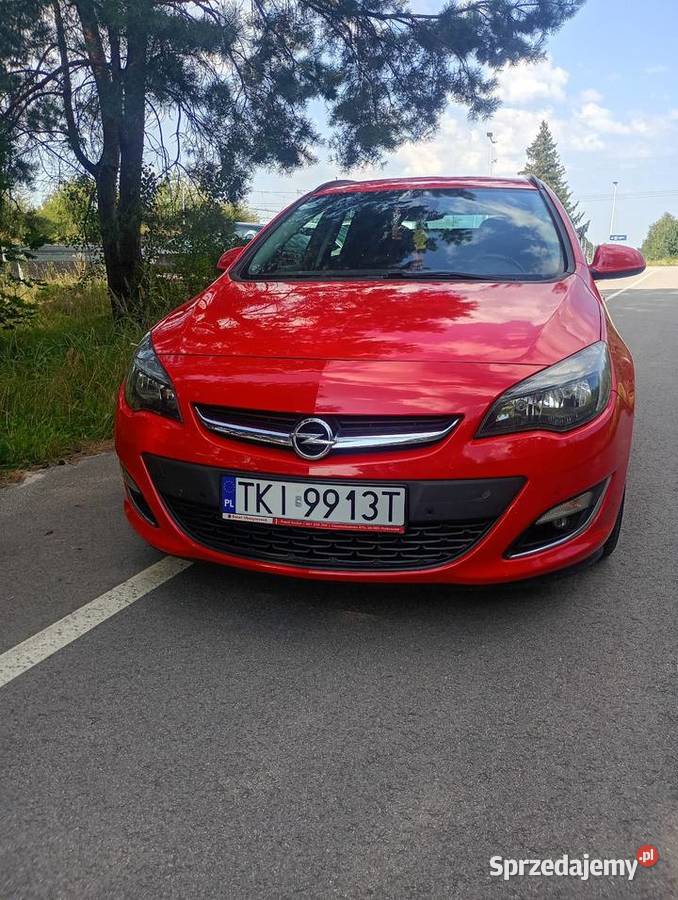Opel Astra J 14 benzyna turbo Astra Piekoszów sprzedam