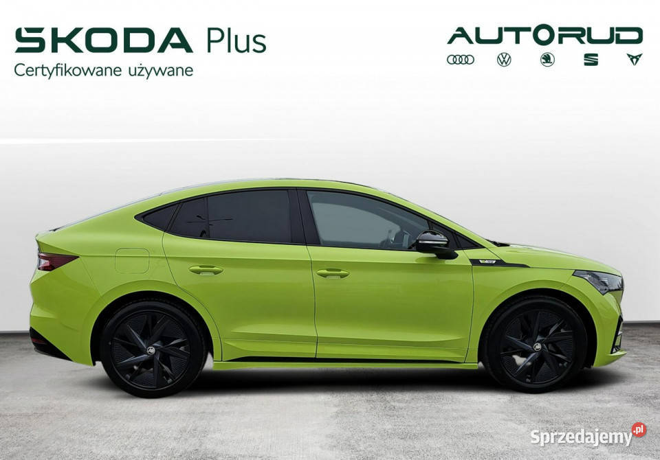 koda Enyaq RS Coupe 82kWh 299 4x4 2023 1WŁ przyciemniane szyby świętokrzyskie Kielce
