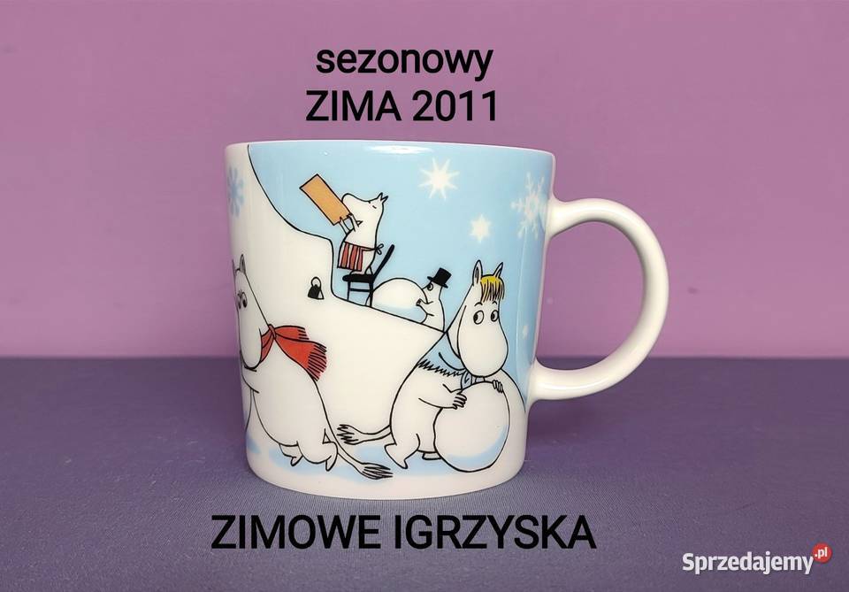 Muminki KUBEK Moomin Arabia Finland sezon ZIMA Jasień
