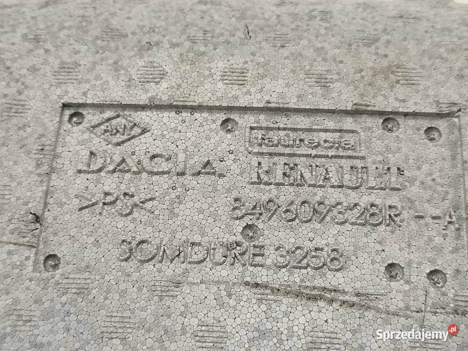 WYPEŁNIENIE STYROPIAN BAGAŻNIKA DACIA DUSTER I