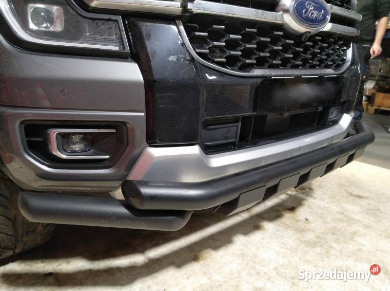 Orurowanie przednie FORD RANGER 2023 76mm Czarne
