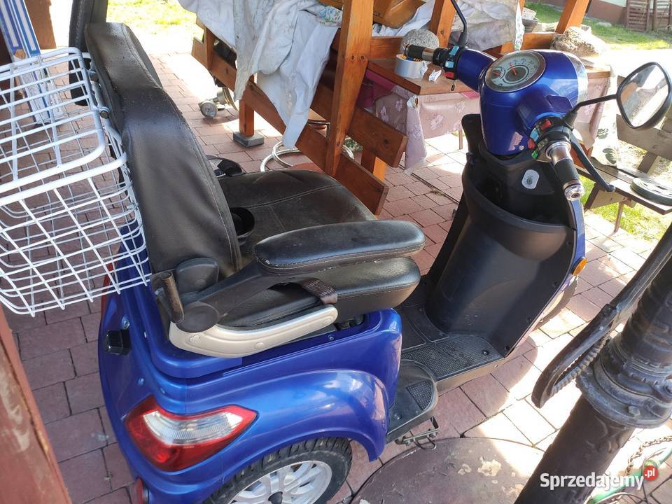 Pojazd trójkołowy elektryczny ZT 15 wózek podkarpackie Jarocin sprzedam