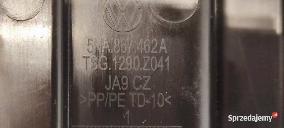 VW TIGUAN II ZAŚLEPKA BOCZKA BAGAŻNIKA PRAWA