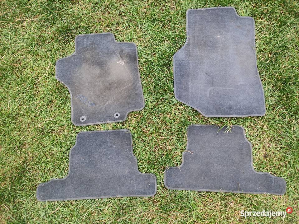 Oryginalne dywaniki materiałowe Peugeot 1007 Rawicz sprzedam