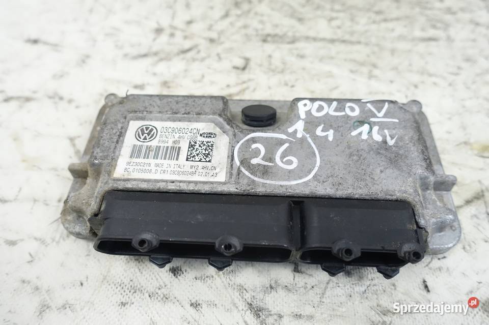 Vw Polo IV Ibiza 14 16 STEROWNIK SILNIKA lubelskie