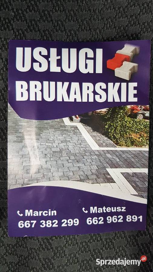Usługi brukarskie wycena Poznań usługi budowlane