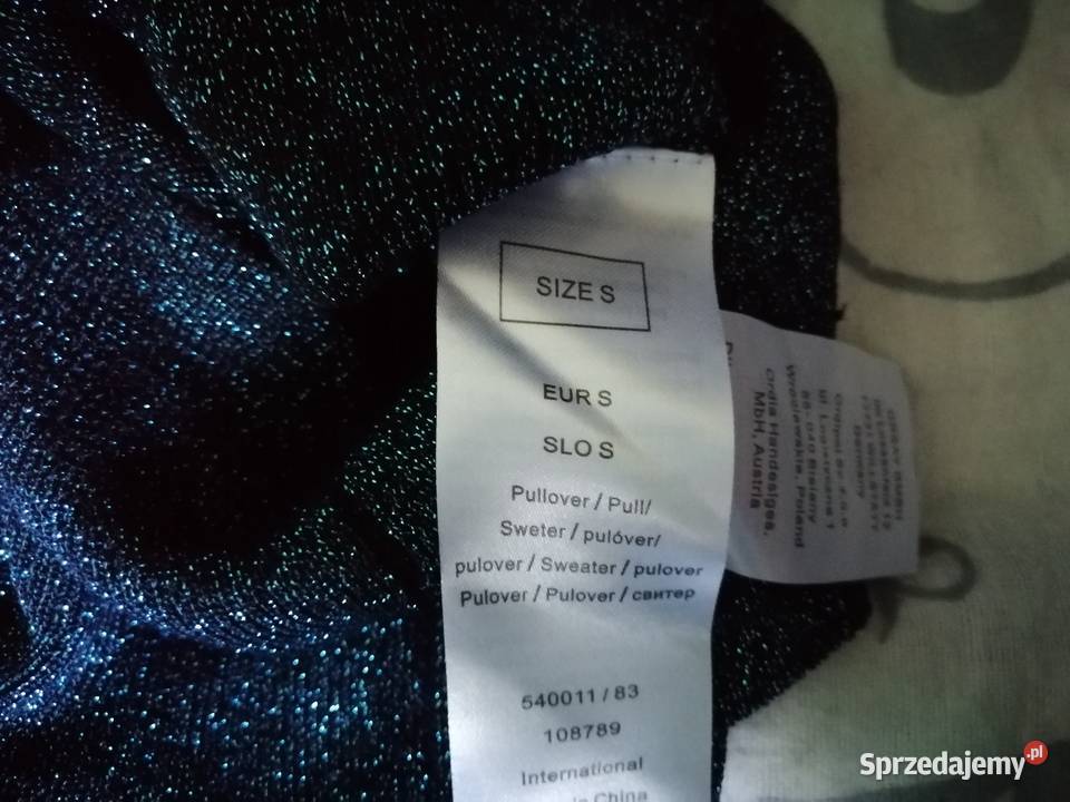 ORSAY wiskozowy Sweterek sweter z metaliczną Leszno