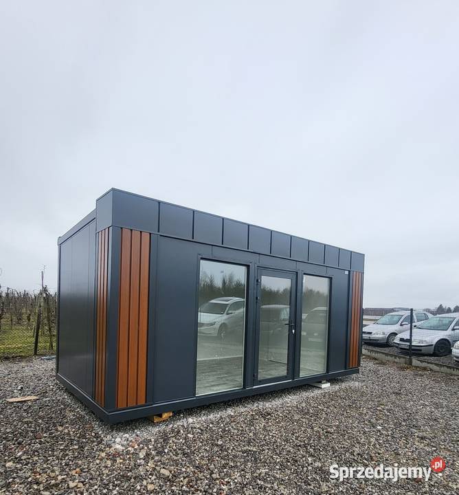 Pawilon kontener z płyty warstwowej PIR Wisła