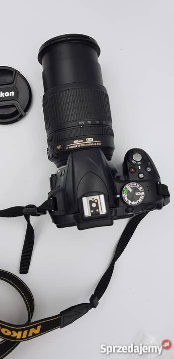 Lustrzanka cyfrowa NIKON D3300 18105mm VR ok Gdańsk