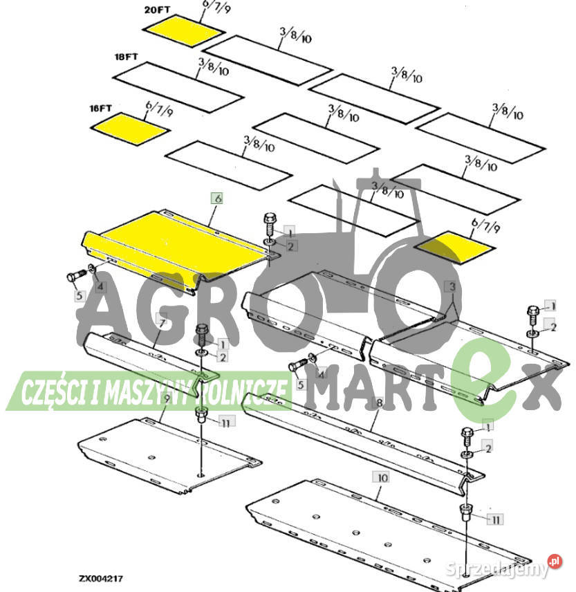 Z63767 Z47478 ARKUSZ BLACHA JD Wichrów sprzedam