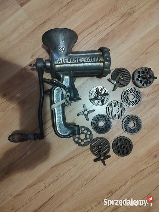 Ręczna duża maszynka do mięsa Pieszyce sprzedam