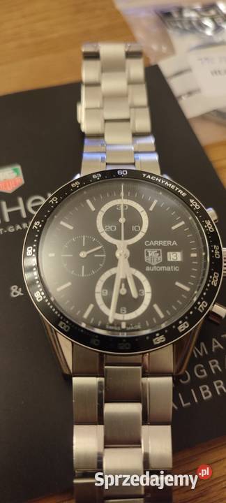 Piękny TAG Heuer Carrera Calibre 16 CV2010 Zegarki Warszawa