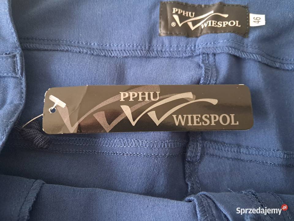 Spodnie damskie niebieskie 46 do sprzedania Rozmiar 46 małopolskie Kraków