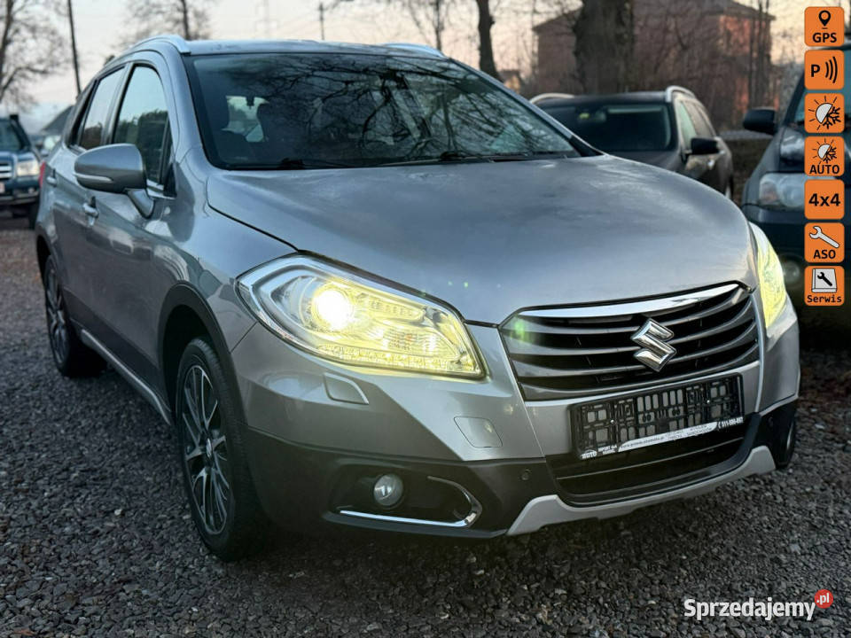 Suzuki SX4 SCross 16i automat 120 LED navi 4x4 czujnik deszczu Łodygowice