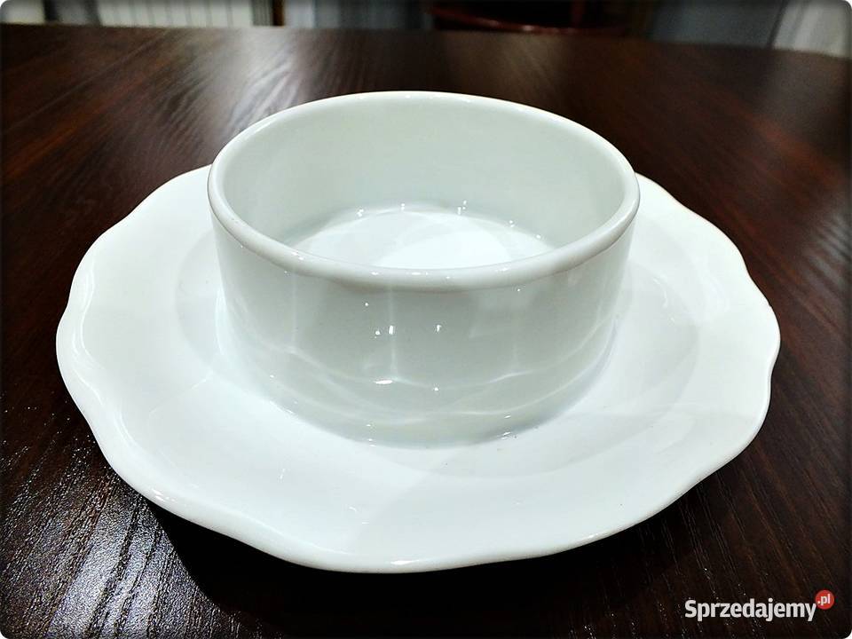 Stara Maselniczka Porcelana sygnowana Karolina Żary