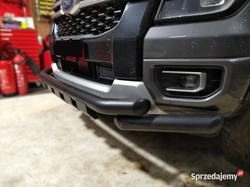 Orurowanie przednie FORD RANGER 2023 76mm Czarne Pasłęk