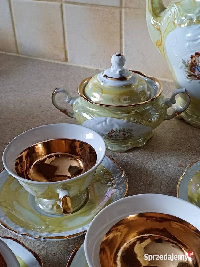 zestaw kawowy PRL Nowy Targ