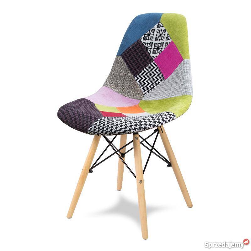 Krzesło patchwork - darmowa dotawa :)