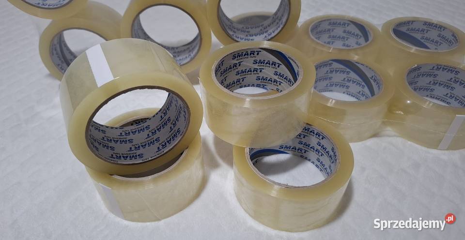 Taśma klejąca pakowa transparentna Smart 48mm x Czeladź sprzedam