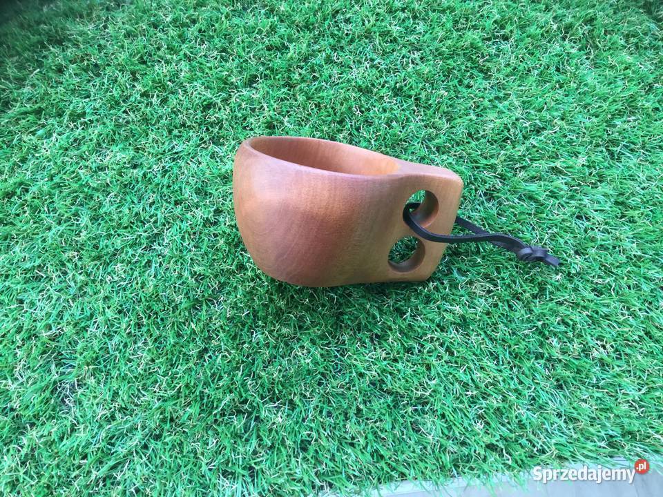 kuksa drewniany kubek Rzeplin