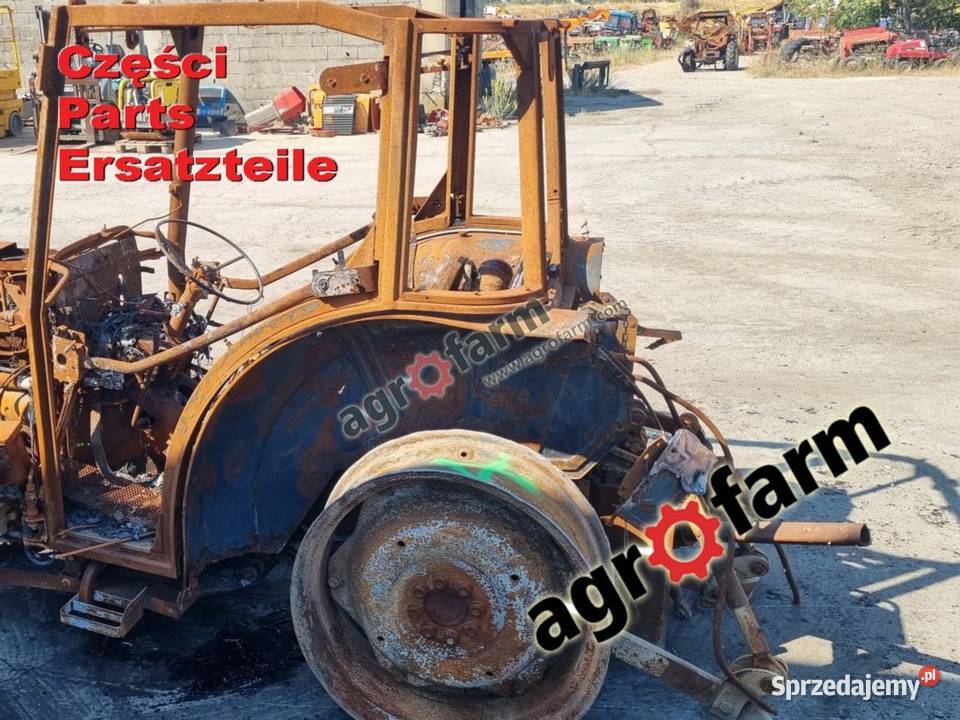 Massey Ferguson 3330S części skrzynia biegów oś Byków