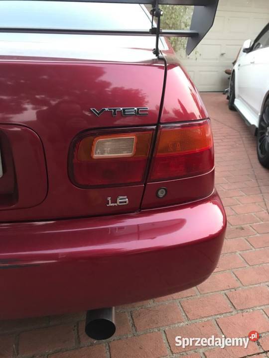 NOWY klejany znaczek emblemat VTEC 3 kolory logo Zamość