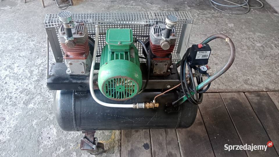 Kompresor około 100 litrów Nowa Jastrząbka