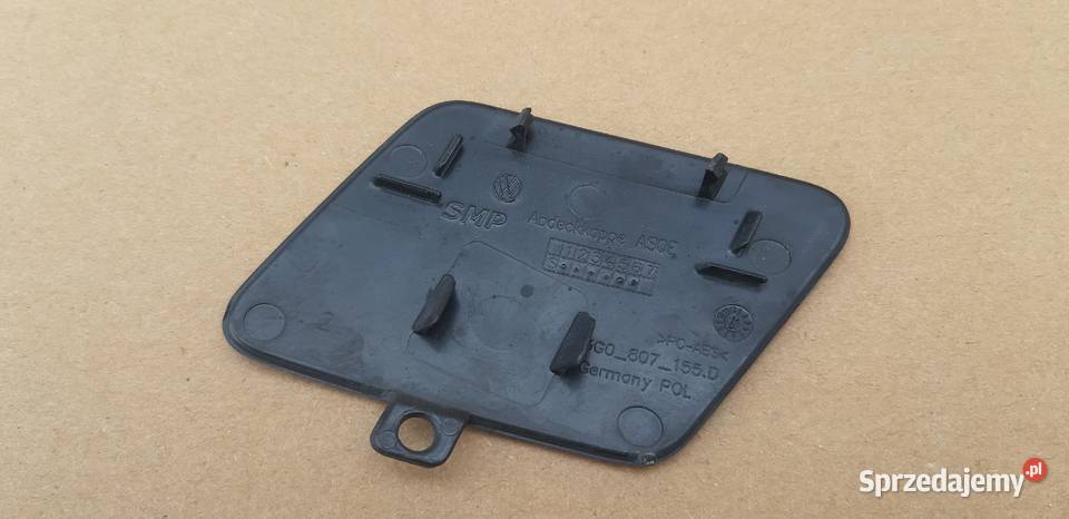 VW PASSAT B8 LIFT ZAŚLEPKA HAKA ZDERZAKA PRZÓD Bieleń