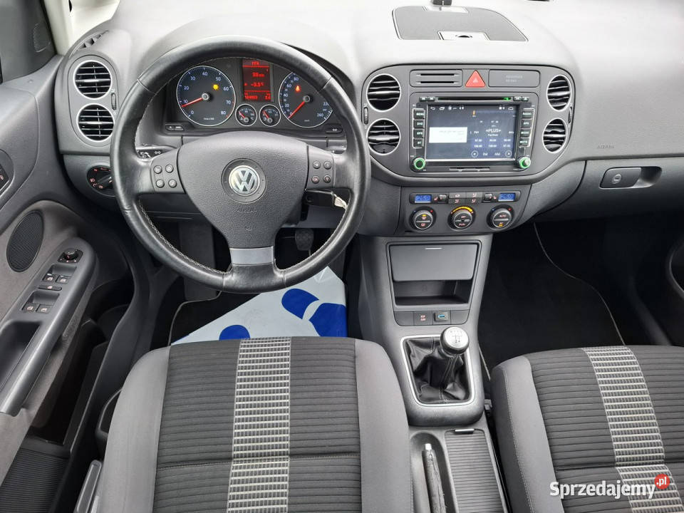 Volkswagen Golf Plus 16 MPi Bogata Wersja kurtyny powietrzne Lublin