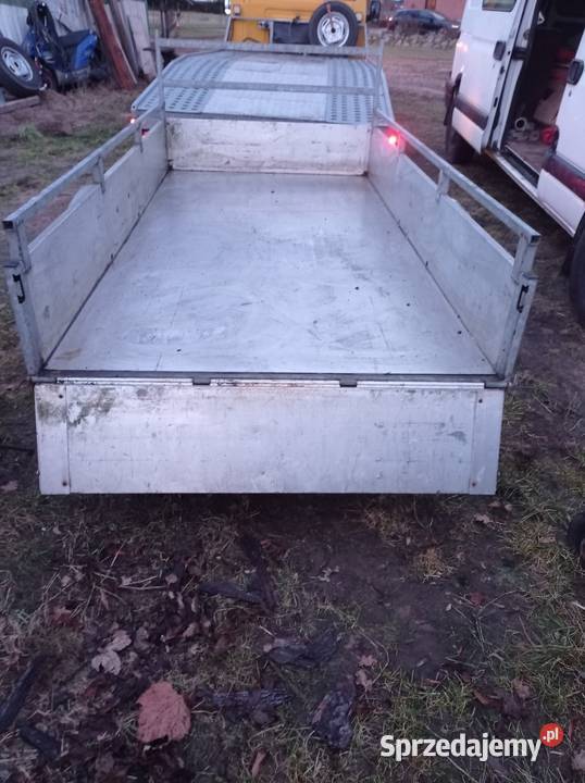 Przyczepka samochodowa aluminiowa 750 DMC Lubycza Królewska