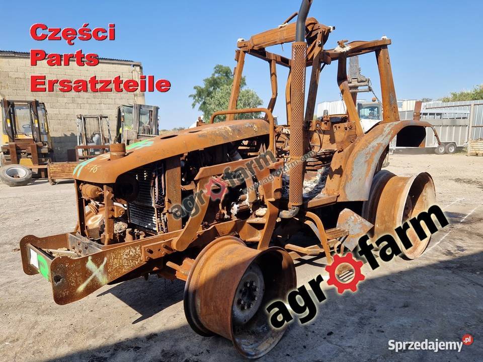 Hurlimann XT 909 części skrzynia biegów silnik Byków