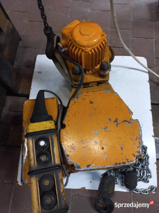 Wciągarka Balkancar 500 suwnica elektrowciąg wielkopolskie Przykona