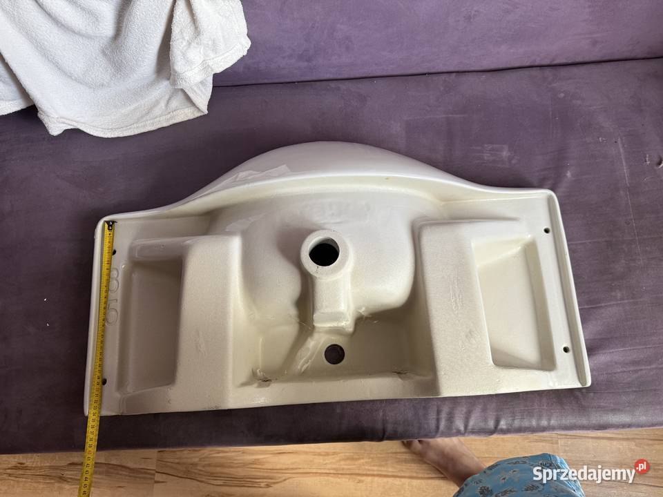 Umywalka ceramiczna 85 na szafke dolnośląskie Legnica
