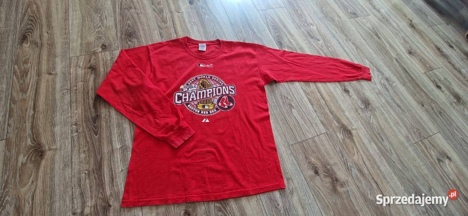 bluzka Authentic XL czerwona długi rękaw męska Rozmiar XL Kraków sprzedam