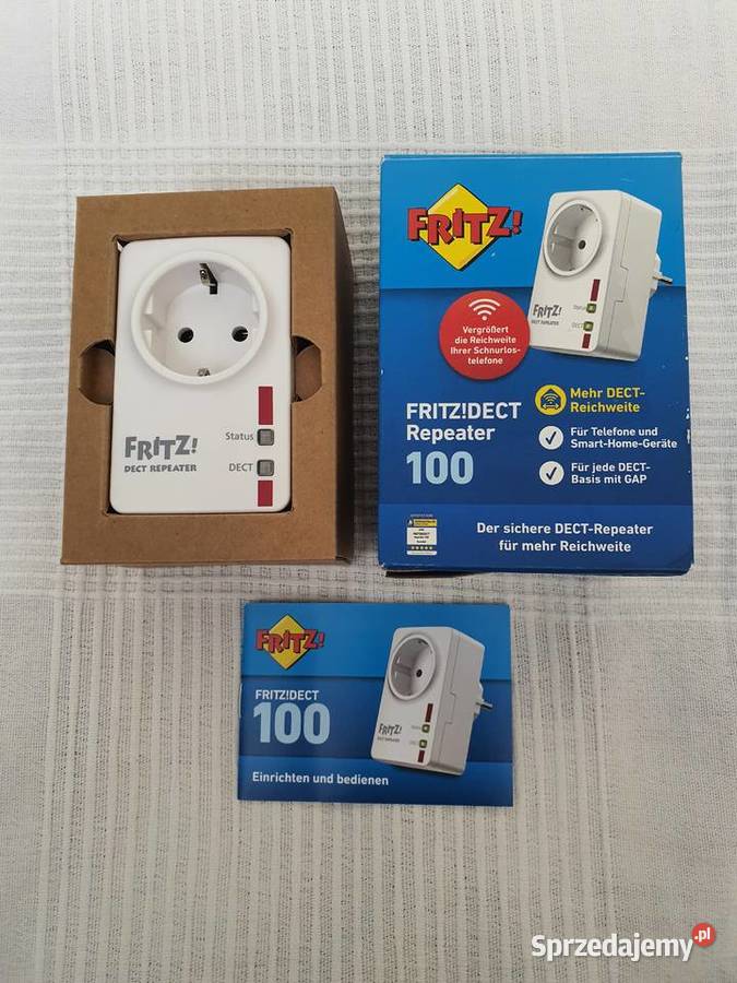 FRITZDECT REPEATER 100 wzmacniacz sieci DECT wielkopolskie Poznań