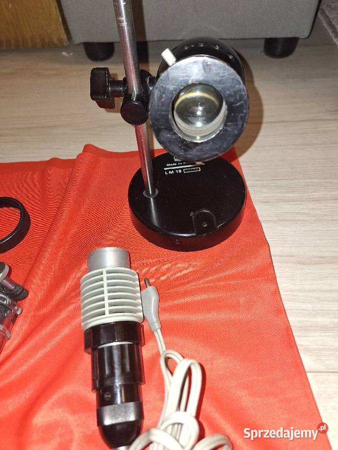 Oświetlenie do mikroskopu Piła