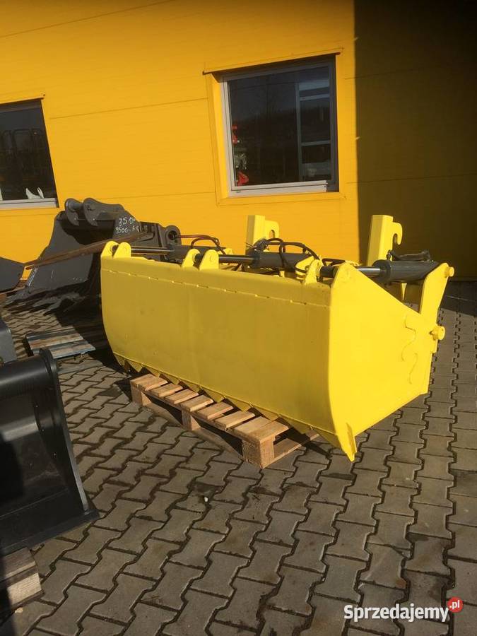 Hydrauliczny chwytak do kiszonek krokodyl JCB Rolnictwo Suchoraba