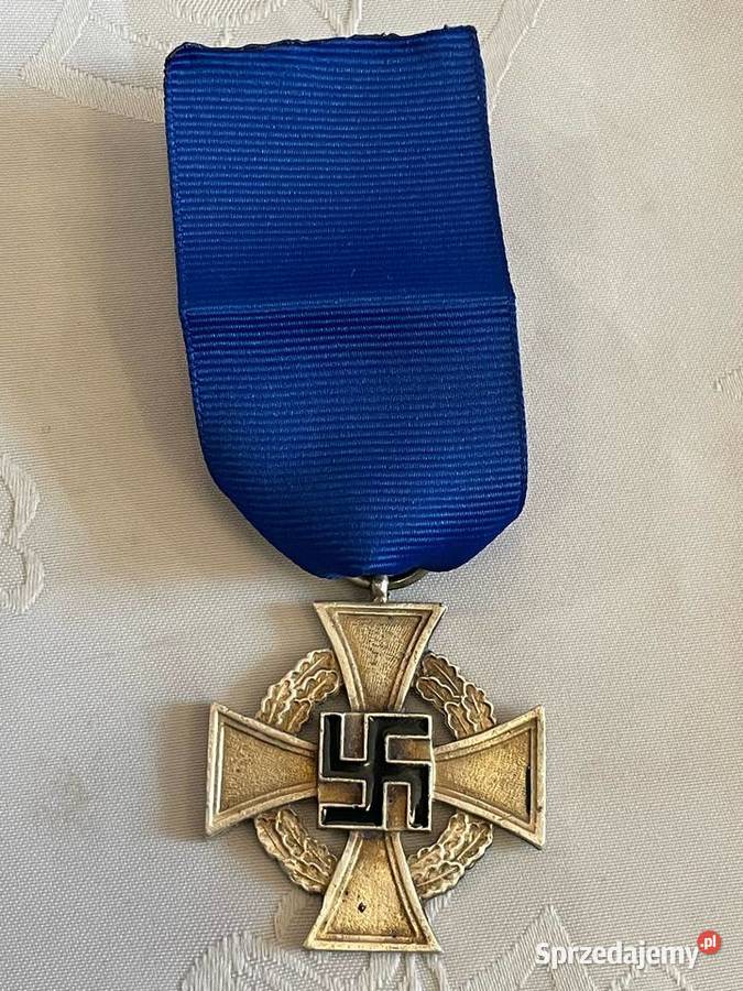 Krzyż niemiecki 25 lat służby Kraków