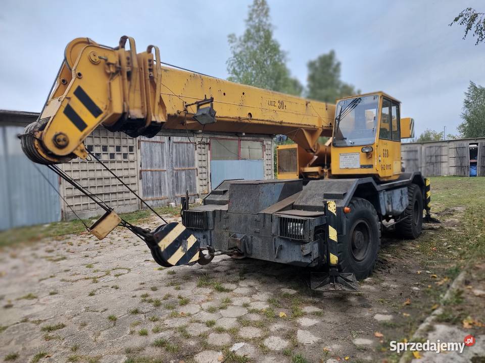 Liebherr LTL 1030 żuraw dzwig Rok produkcji 1986 Klukowo-Kolonia