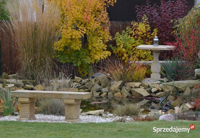 ŁAWKI Z PIASKOWCA naturalny kamień Kamienna Góra